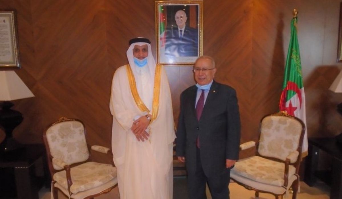 Algerian Minister of Foreign Affairs Meets Qatar's Ambassador